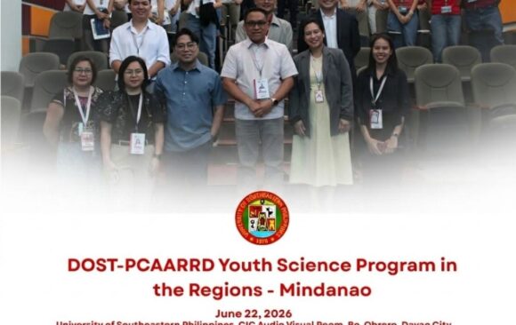 111 USeP launches the DOST-PCAARRD Youth Science Program in the Regions (Mindanao): Inspiring the next generation of Science and Innovation leaders