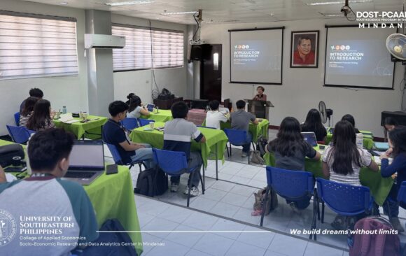 112 DOST-PCAARRD Youth Science in the Regions (Mindanao) advances Week 1 (Day 2) through Community of Elders (COELs) lecture and mentoring session.