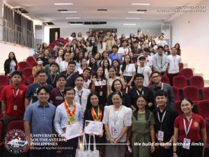 4-300x225 The College of Applied Economics (CAEc) successfully held the Academic, Research, and International Societal Exchange (ARISE) 2026 through a lecture on socio-economic research entitled โStructural Equation Modeling (SEM) as an Approach in Socio-Economic Researchโ