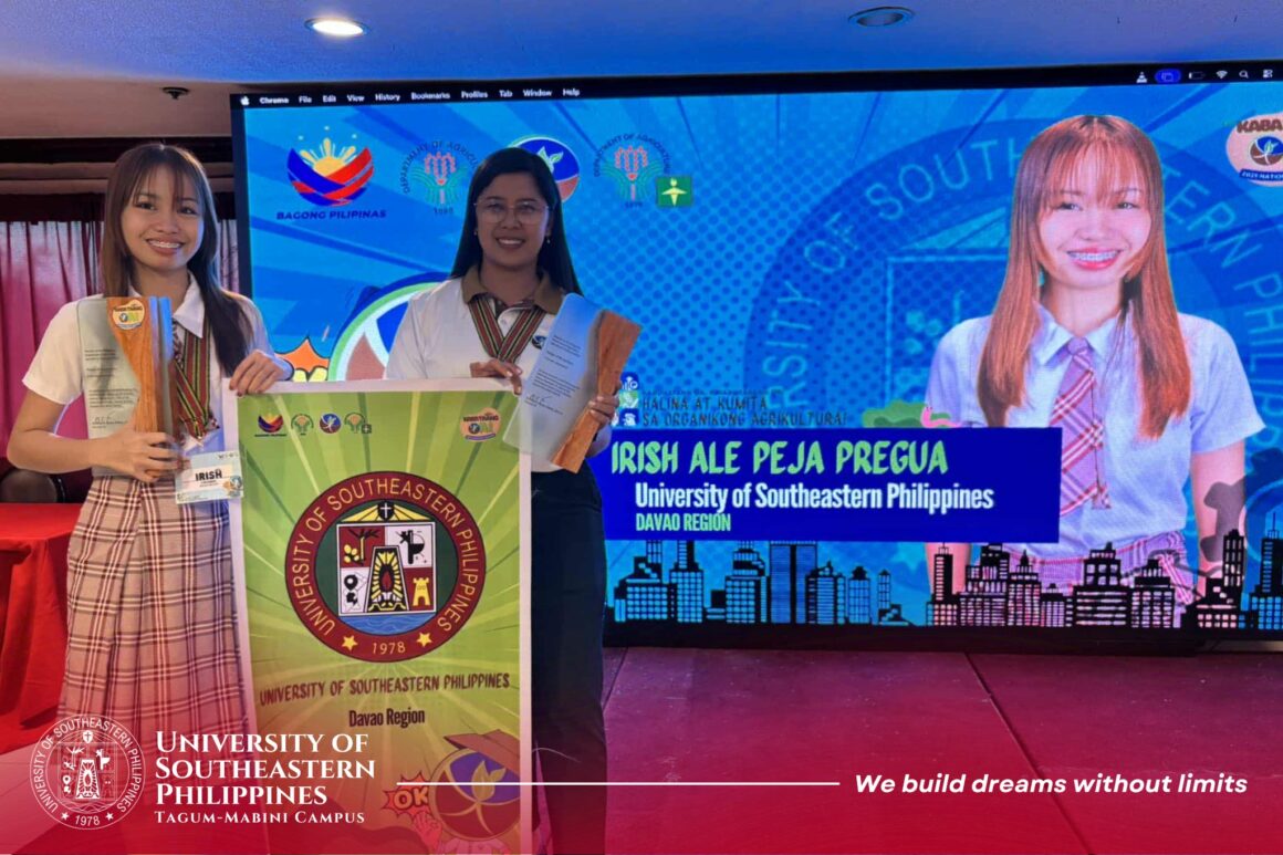587916923_1444158124386240_760334180594921411_n Victory for Region XI: Irish Pregua of USeP Clinches the National Championship in Organic Agriculture Quiz Bee