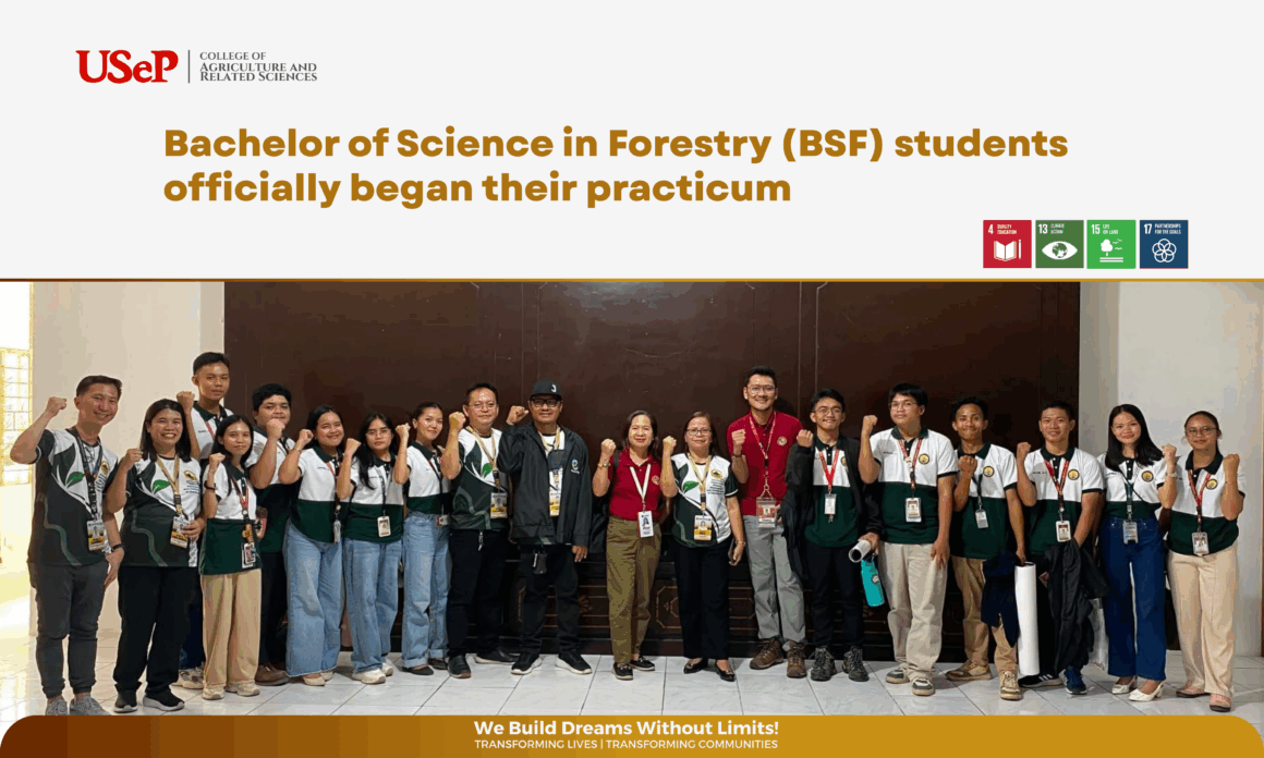 CARS Article Banner (3) Bachelor of Science in Forestry (BSF) students officially began their practicum