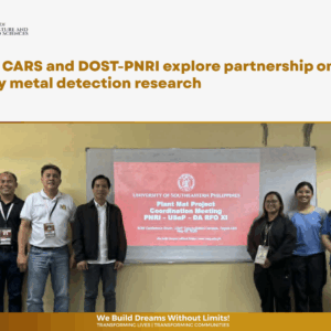 CARS Article Banner (1) USeP CARS and DOST-PNRI explore partnership on rapid heavy metal detection research