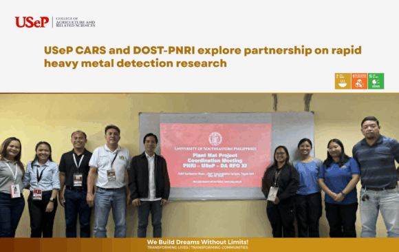 CARS Article Banner (1) USeP CARS and DOST-PNRI explore partnership on rapid heavy metal detection research