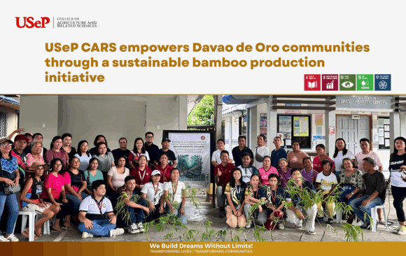 CARS Article Banner USeP CARS empowers Davao de Oro communities through a sustainable bamboo production initiative