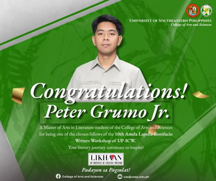 695628380_1447161857424456_7580495932668807745_n Congratulations to 𝐏𝐞𝐭𝐞𝐫 𝐓. 𝐆𝐫𝐮𝐦𝐨 𝐉𝐫