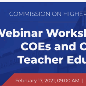 150153896_544566853184896_3573801353585446287_n USeP CEd shares milestones during the COEs and CODs Webinar-Workshop in Teacher Education