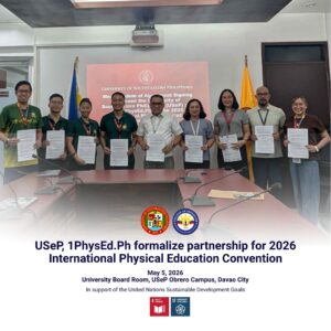 MOA USeP, 1PhysEd.Ph formalize partnership for 2026 International Physical Education Convention