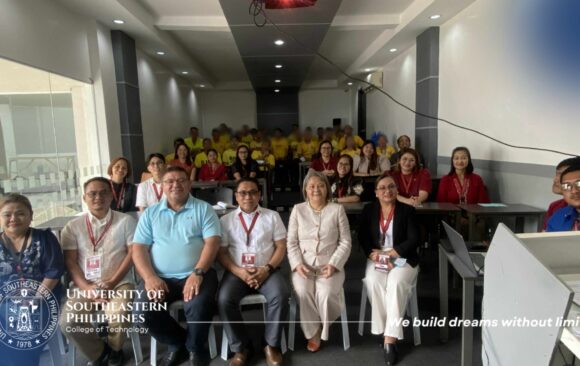 1 (1) The University of Southeastern Philippines (USeP), through the College of Technology (CT), held the Student Orientation