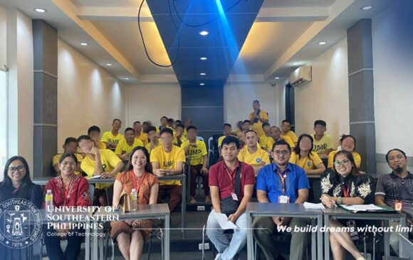 1 (2) The University of Southeastern Philippines (USeP), through the College of Technology (CT), held the Student Orientation