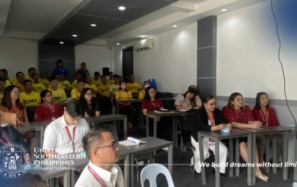 1 (3) The University of Southeastern Philippines (USeP), through the College of Technology (CT), held the Student Orientation