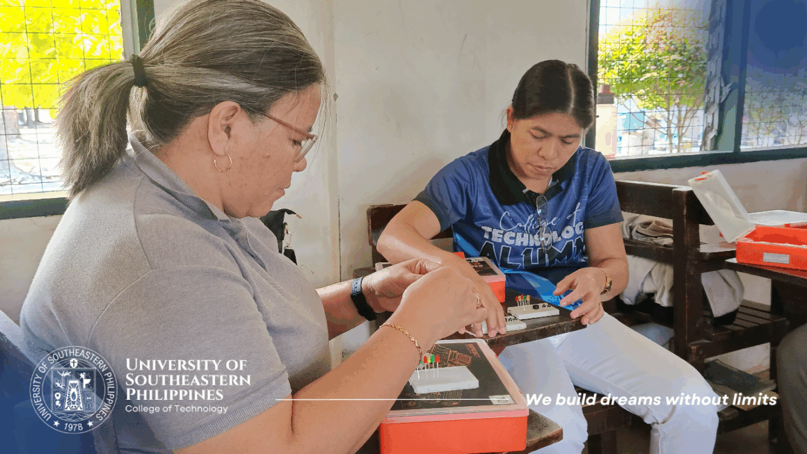 USeP-College of Technology Empowers Molopolo Community Through Hands-On Electronics Training!