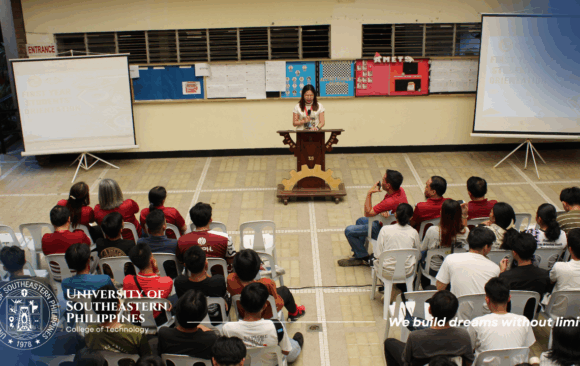 2 The College of Technology conducted its Student Orientation
