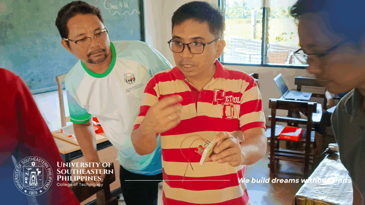 USeP-College of Technology Empowers Molopolo Community Through Hands-On Electronics Training!