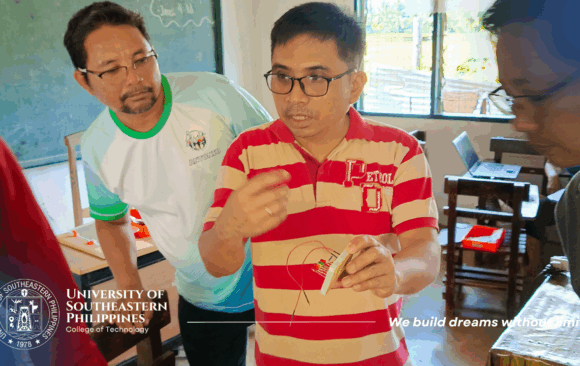 3 USeP-College of Technology Empowers Molopolo Community Through Hands-On Electronics Training!