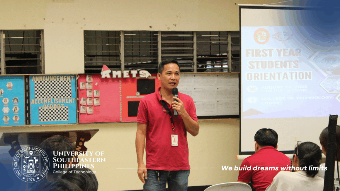 7 The College of Technology conducted its Student Orientation