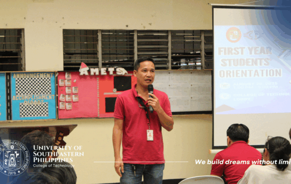 7 The College of Technology conducted its Student Orientation