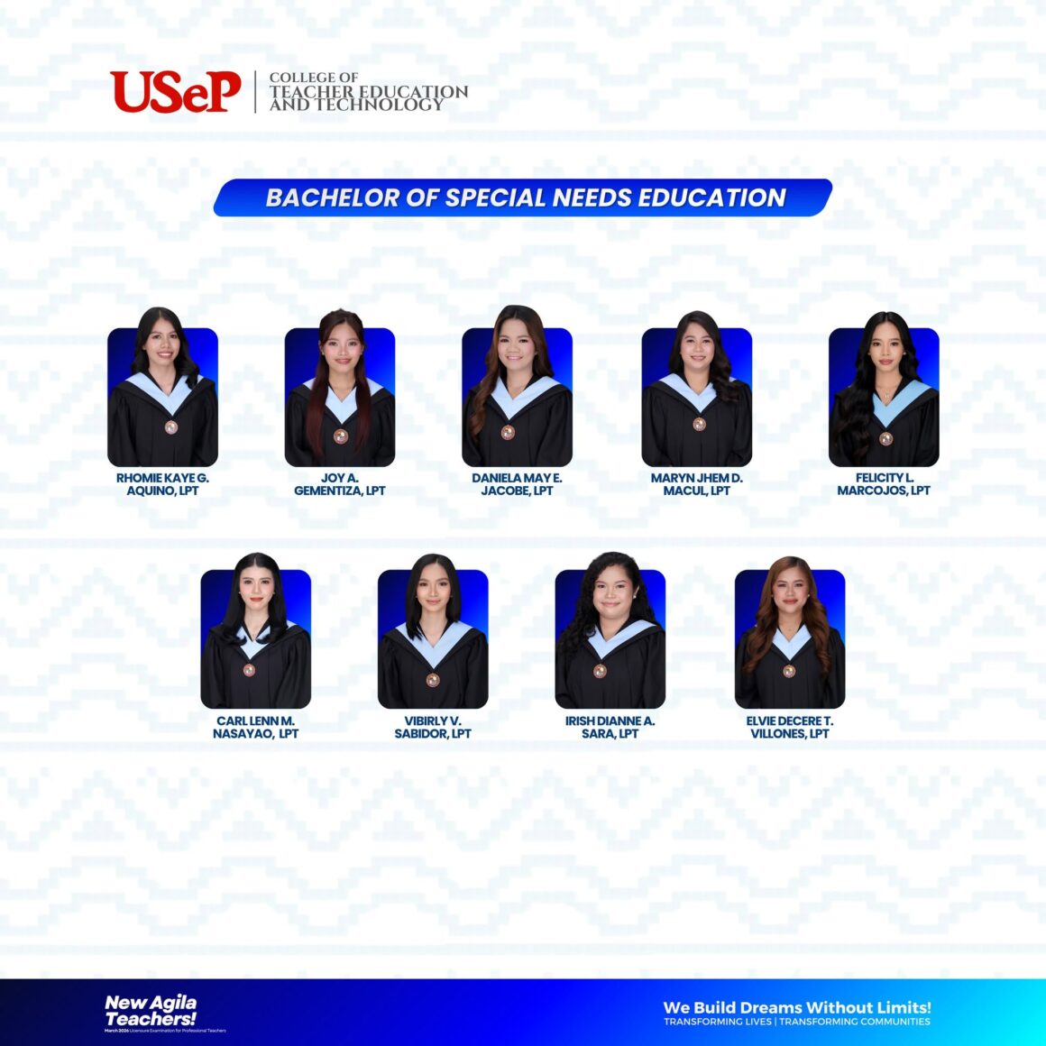 Newly Agila Teachers (March 2026 Licensure Examinations for Professional Teachers)