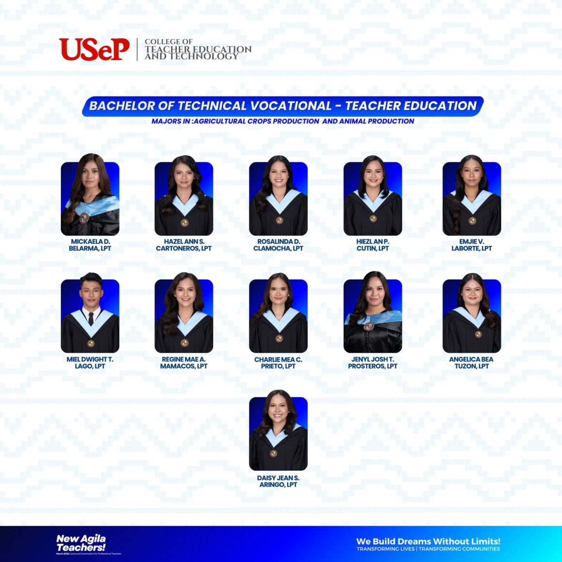 Newly Agila Teachers (March 2026 Licensure Examinations for Professional Teachers)