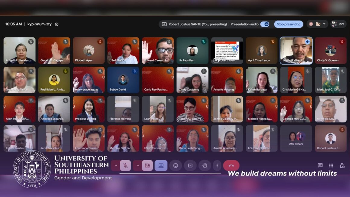 6 Webinar on the Safe Spaces Act for Teaching and Non-Teaching Personnel across all campuses.
