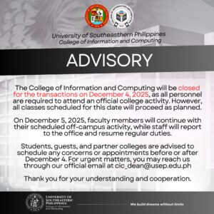 [ 𝐀𝐝𝐯𝐢𝐬𝐨𝐫𝐲 ] Closed for the office transactions on December 4, 2025
