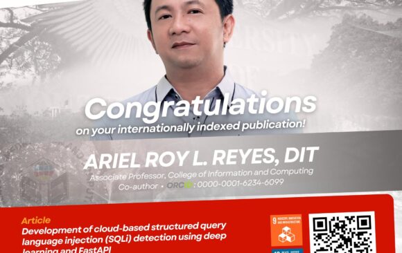 2 πΎπππππΌππππΌπππππ | Congratulations to Mr. Carlo Jude P. Abuda, graduate student, and Dr. Ariel Roy L. Reyes, faculty, of the College of Information and Computing (CIC) on their international publication in a Scopus-indexed conference proceedings, published by IEEE. This article marks Mr. Abudaβs sixth publication and Dr. Reyesβ second in 2025. β