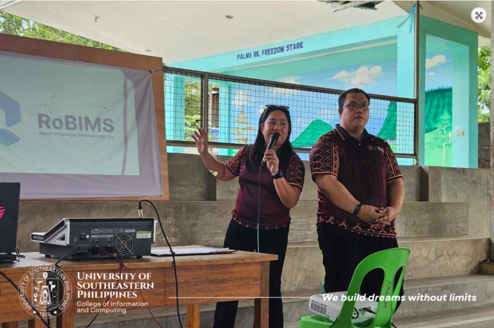 USeP CIC through MCIIS conducted ceremonial turnover of RoBIMS