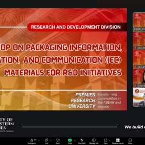 [𝐑𝐄𝐂𝐄𝐍𝐓𝐋𝐘 𝐂𝐎𝐍𝐂𝐋𝐔𝐃𝐄𝐃] USeP capacitates its research community in transforming research into accessible IEC materials