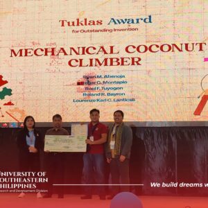 [𝗜𝗡𝗡𝗢𝗩𝗔𝗧𝗜𝗢𝗡 𝗦𝗣𝗢𝗧𝗟𝗜𝗚𝗛𝗧] USeP innovators triumph at 2025 ClusteRICE Mindanao Cluster, garner top awards for invention and creative research