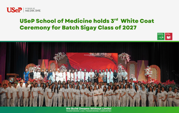 SoM Article Banner (2) USeP School of Medicine holds 3rd White Coat Ceremony for Batch Sigay Class of 2027