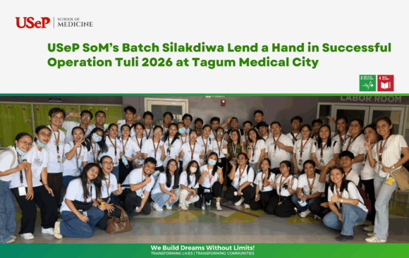 SoM Article Banner (3) USeP SoM’s Batch Silakdiwa Lend a Hand in Successful Operation Tuli 2026 at Tagum Medical City
