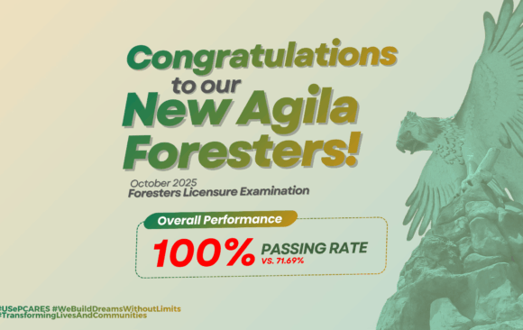 USeP Celebrates 100% Passing Rate in the October 2025 Forester Licensure Examination