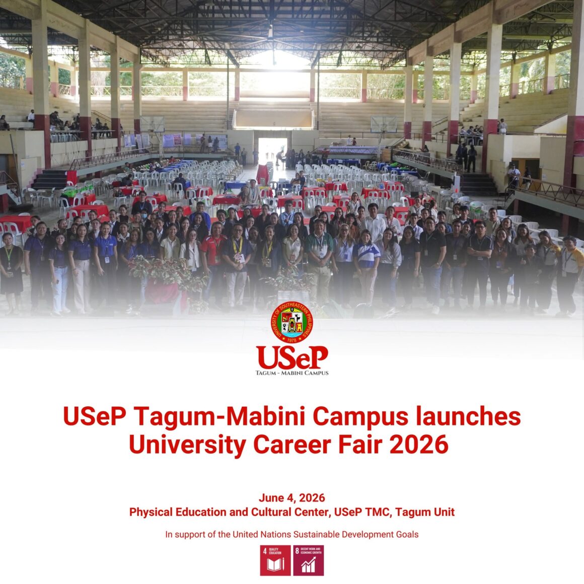 710555358_1626494599485924_1008794617927808627_n USeP Tagum-Mabini Campus launches University Career Fair 2026