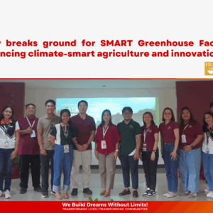 TMC Article Banner (6) USeP breaks ground for SMART Greenhouse Facility, advancing climate-smart agriculture and innovation