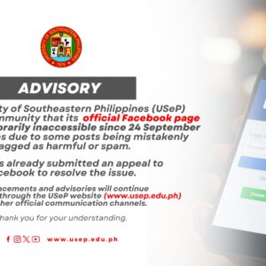 [INVITATION TO BID] Procurement of Catering Services Under 1-Year Framework Agreement FY 2025 for USeP – Obrero Campus, Davao City with Contract ID No. 2025-05/Services