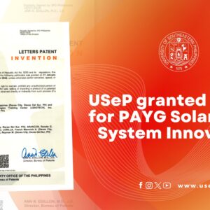 USeP Secures Patent for PAYG Solar Home System Innovation