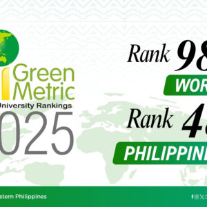 USeP rises in the UI GreenMetric World University Rankings 2025