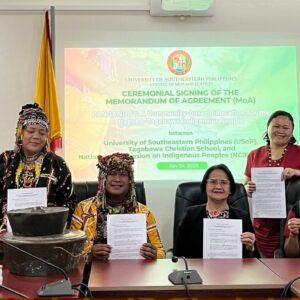 363312951_697136922426957_5240258130511090761_n USeP and Tagabawa Christian School sign MOA for Pangandoy Extension Program