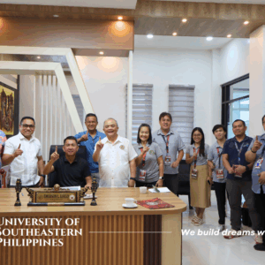 [President in Action] USeP bolsters ties with Mabini LGU, OCD XI to advanced disaster resilience