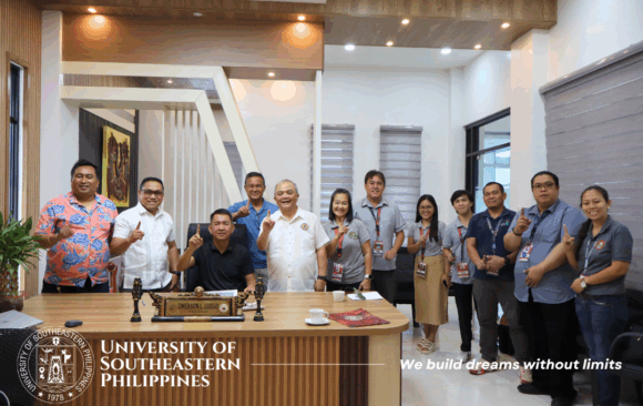 [President in Action] USeP bolsters ties with Mabini LGU, OCD XI to advanced disaster resilience