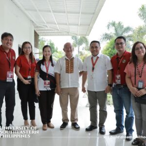 442442632_847976697361921_729569448789318397_n USeP Top Management pays Tagum City Mayor Uy a courtesy visit