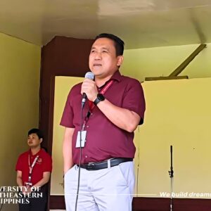 453266861_892298316263092_6073637865895795465_n-1 University President Bonifacio G. Gabales, Jr. addressed the USeP Obrero faculty, non-teaching personnel (NTP), and students during the flag-raising ceremony on July 29, 2024