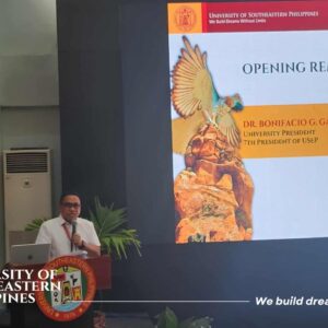 [PRESIDENT IN ACTION] USeP opens specialized training on ISO 21001:2018 integration