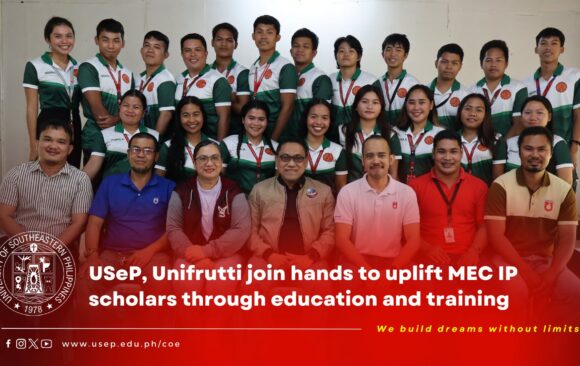 [President in Action] USeP, Unifrutti join hands to uplift MEC IP scholars through education and training