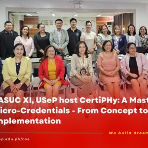 [President in Action] PASUC XI, USeP host CertiPHy: A Masterclass on Micro-Credentials – From Concept to Implementation