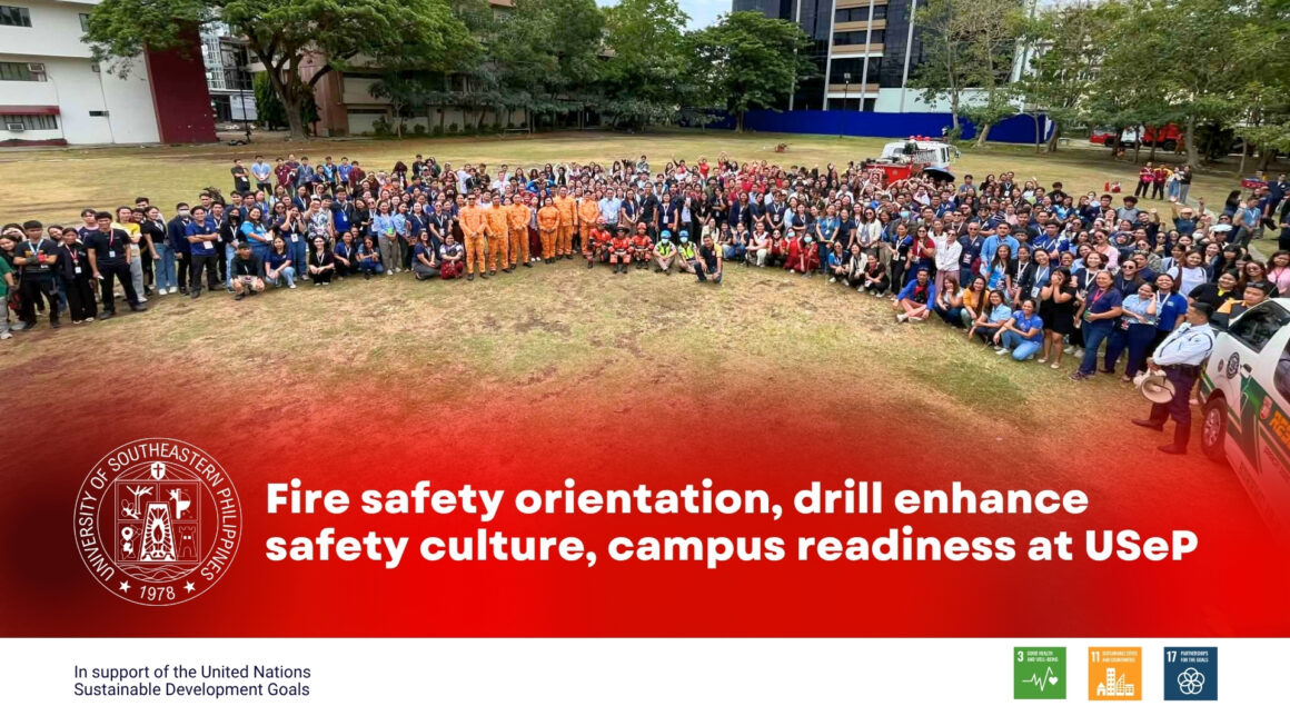 Copy-of-SDG-Icons-for-IEC-Materials-10 Fire safety orientation, drill enhance safety culture, campus readiness at USeP