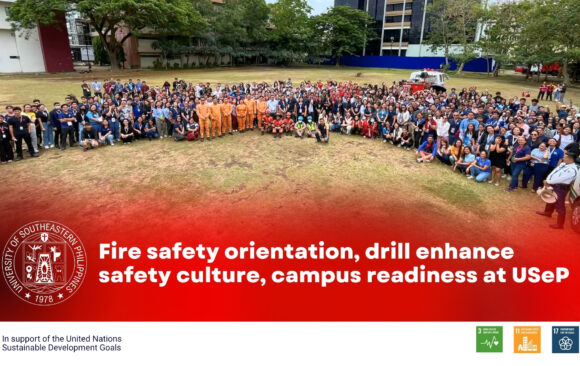 Fire safety orientation, drill enhance safety culture, campus readiness at USeP