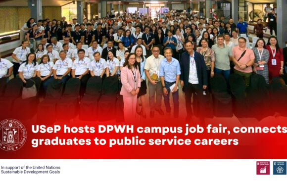 USeP hosts DPWH campus job fair, connects graduates to public service careers